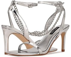 Туфли на каблуках Tallo 3 Nine West, серебро