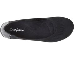 Туфли на плоской подошве Misty Ballet Flat Original Comfort by Dearfoams, черный