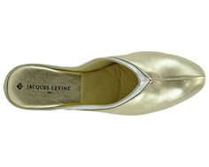 Туфли на каблуках 4640 Jacques Levine, золото серебро