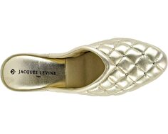 Туфли на каблуках 4640 Quilted Jacques Levine, золото