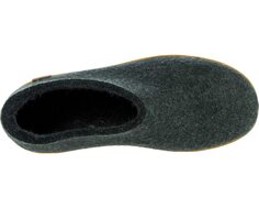 Слипперы Wool Shoe Rubber Outsole Glerups, лесная