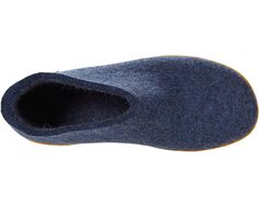 Слипперы Wool Shoe Rubber Outsole Glerups, джинсовая