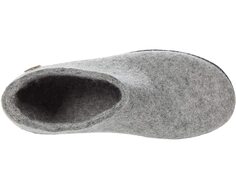 Слипперы Wool Shoe Rubber Outsole Glerups, серый