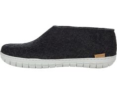 Слипперы Wool Shoe Rubber Outsole Glerups, серый