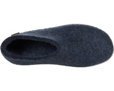 Слипперы Wool Shoe Rubber Outsole Glerups, джинсовая ткань