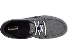 Лодочные туфли On-The-Go Flex Linen Boat Shoe SKECHERS Performance, белый