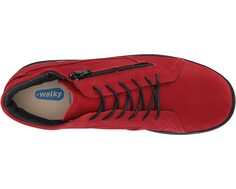 Ботинки Why Wolky, красный
