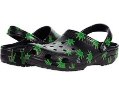 Сабо Classic Hemp Leaf Clog Crocs, черный