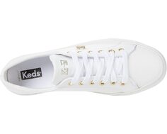 Кроссовки Jump Kick Twill Keds, белое золото