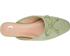 Туфли на плоской подошве Tammala Mule Journee Collection, зеленый