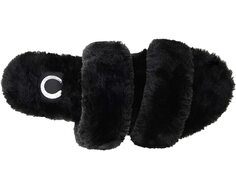 Слипперы Faux Fur Relaxx Slipper Journee Collection, черный