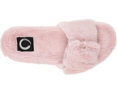 Слипперы Faux Fur Shadow Slipper Journee Collection, краснеть