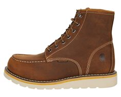 Ботинки Wedge 6&quot; Waterproof Soft Toe Carhartt, масляный дубленый темный бизон