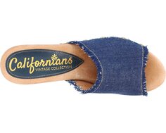 Туфли на каблуках Eileen Californians, джинсовая ткань