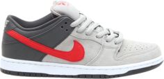 Кроссовки Nike Dunk Low Pro Sb, красно-серый
