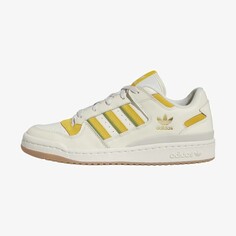 Кеды Adidas Originals Forum Low Cl Unisex, кремовый/желтый