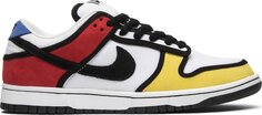 Лимитированные кроссовки Nike Dunk Low Pro SB &apos;Piet Mondrian&apos;, многоцветный