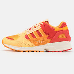 Кроссовки Adidas Originals ZX 10,000 C Flavor Pack Unisex, красный/желтый/бежевый