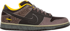 Кроссовки Nike Dunk Low Premium SB &apos;Yellow Curb&apos;, черный