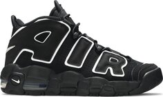 Кроссовки Nike Air More Uptempo GS &apos;Black&apos; 2020, черный