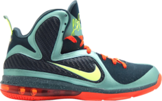 Кроссовки Nike LeBron 9 &apos;Cannon&apos;, зеленый