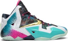 Кроссовки Nike LeBron 11 Premium &apos;What The LeBron&apos;, многоцветный