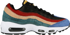 Кроссовки Nike Wmns Air Max 95 &apos;Multicolor Pony Hair&apos;, многоцветный