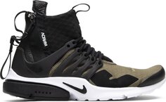 Кроссовки Nike Acronym x Air Presto Mid &apos;Olive&apos;, зеленый