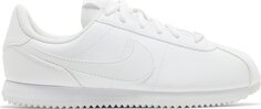Кроссовки Nike Cortez Basic SL GS &apos;Triple White&apos;, белый