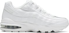 Кроссовки Nike Air Max 95 GS &apos;White Metallic Silver&apos;, белый