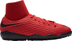 Кроссовки Nike Jr HypervenomX Phelon 3 DF TF GS &apos;University Red&apos;, красный