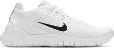 Кроссовки Nike Free RN 2018 &apos;White Black&apos;, белый