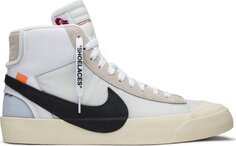 Лимитированные кроссовки Nike Off-White x Blazer Mid &apos;The Ten&apos;, белый