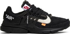 Кроссовки Nike Off-White x Air Presto &apos;Black&apos;, черный