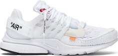 Кроссовки Nike Off-White x Air Presto &apos;White&apos;, белый