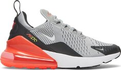 Кроссовки Nike Air Max 270 GS &apos;Light Smoke Grey Crimson&apos;, серый