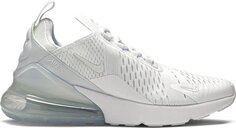 Кроссовки Nike Air Max 270 GS &apos;White Silver&apos;, белый