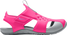 Сандалии Nike Sunray Protect 2 PS &apos;Hyper Pink Smoke Grey&apos;, розовый