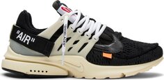 Лимитированные кроссовки Nike Off-White x Air Presto &apos;The Ten&apos;, черный