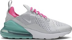 Кроссовки Nike Wmns Air Max 270 &apos;South Beach&apos;, серебряный