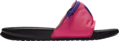 Кроссовки Nike Benassi JDI &apos;Fanny Pack&apos;, розовый