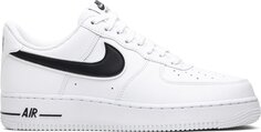 Кроссовки Nike Air Force 1 Low &apos;07 3 &apos;White Black&apos;, белый