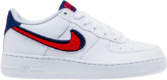 Кроссовки Nike Air Force 1 LV8 GS &apos;Chenille Swoosh&apos;, белый