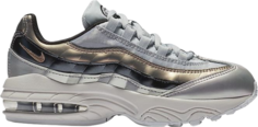 Кроссовки Nike Air Max 95 SE PS &apos;Metallic Platinum&apos;, серебряный