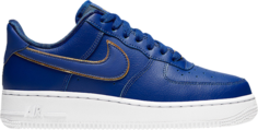 Кроссовки Nike Wmns Air Force 1 Low &apos;Blue Gold Swoosh&apos;, синий