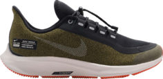 Кроссовки Nike Air Zoom Pegasus 35 Shield GS &apos;Olive Flak&apos;, зеленый