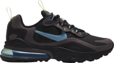 Кроссовки Nike Air Max 270 React GS &apos;Black Cerulean&apos;, черный
