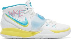 Кроссовки Nike Kyrie 6 GS &apos;Neon Graffiti&apos;, белый
