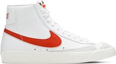 Кроссовки Nike Blazer Mid &apos;77 Vintage &apos;White Mantra Orange&apos;, белый