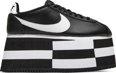 Кроссовки Nike COMME des Garcons x Wmns Cortez &apos;Check Black&apos;, черный